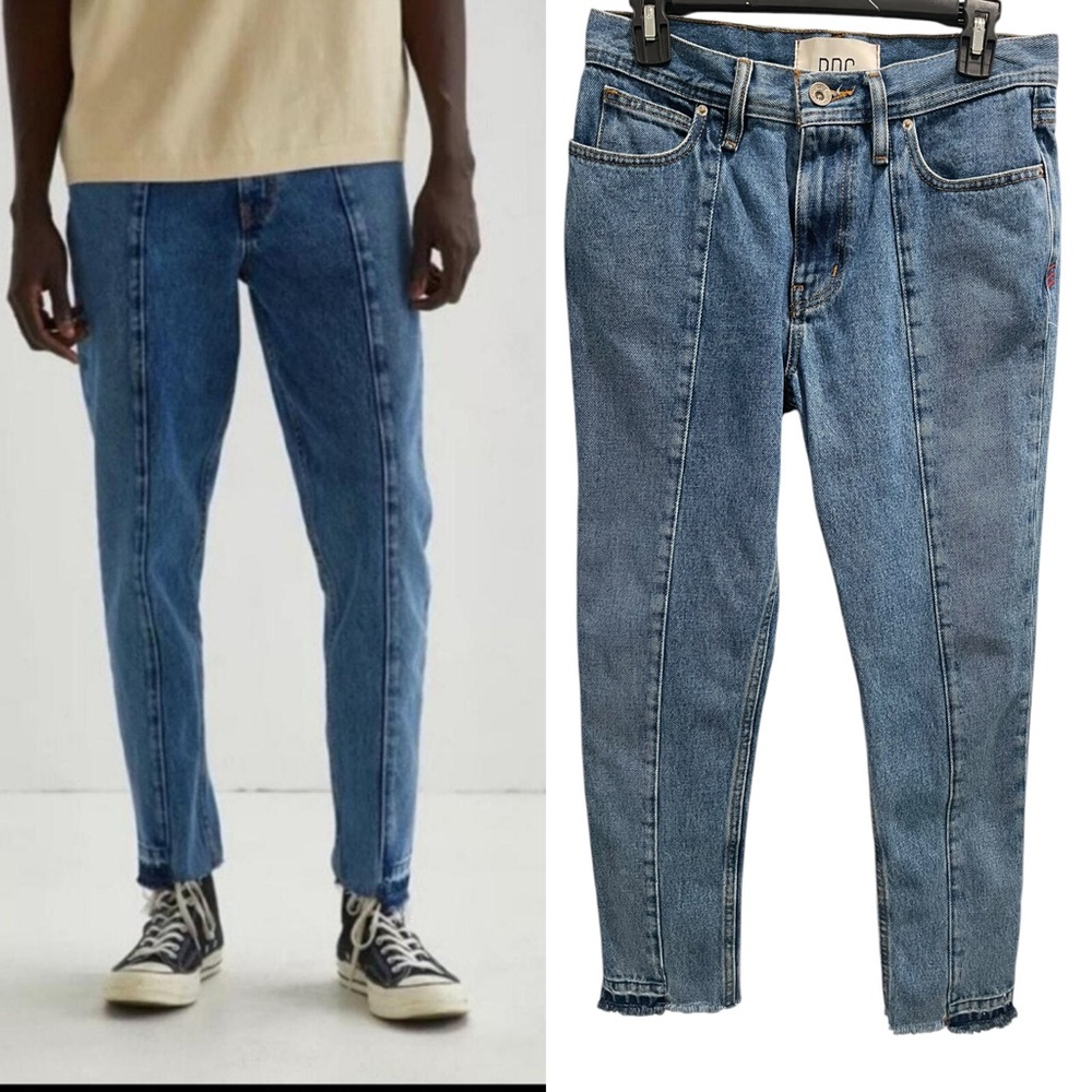 BDG Dad Slim Tapered Fit Blue Denim Jeans Size 29x30